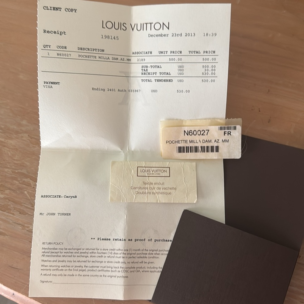 Louis Vuitton Pouchette Milla - Picture 8 of 10